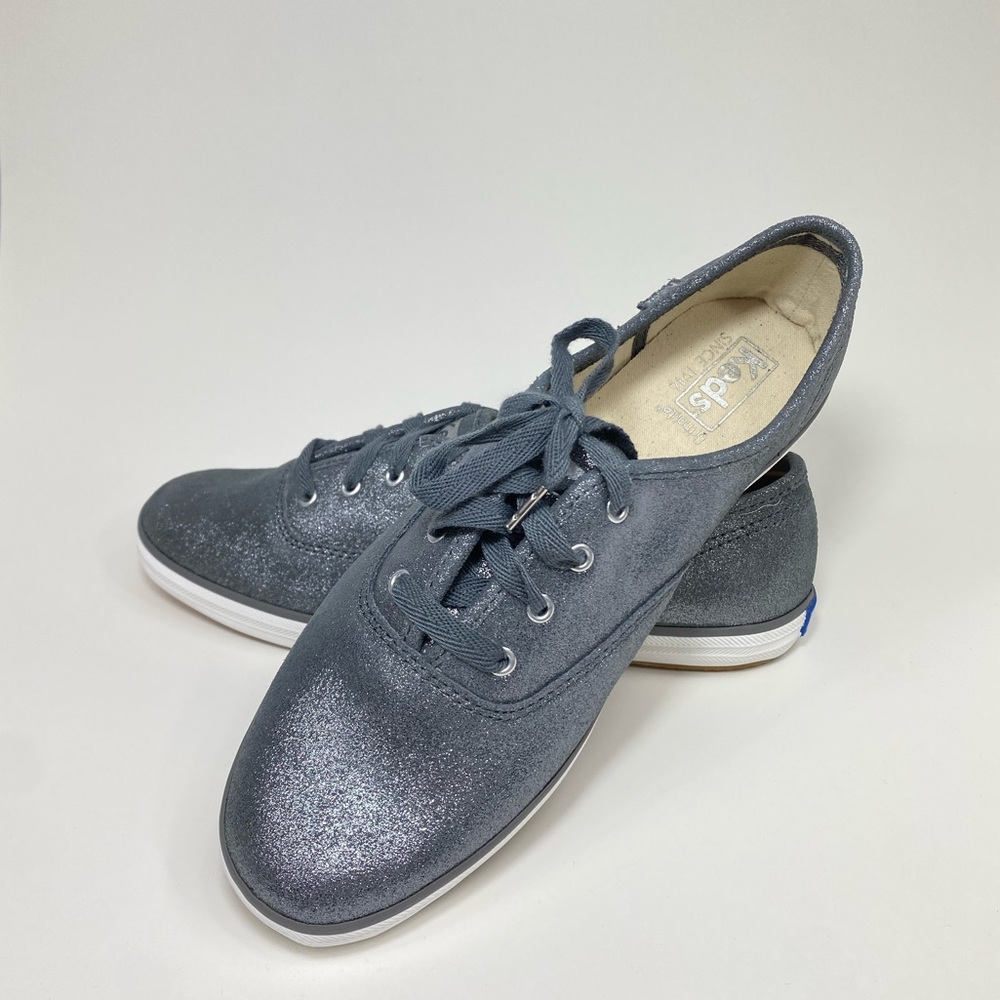 NWT Keds Champion Glitter Suede Sneakers Size 8
